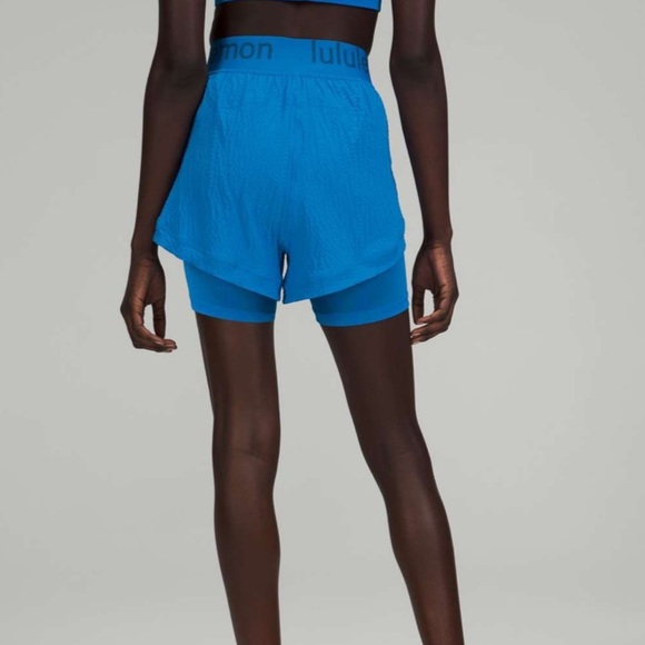 Lululemon Logo Waistband High-Rise Training Short - Picture 5 of 6